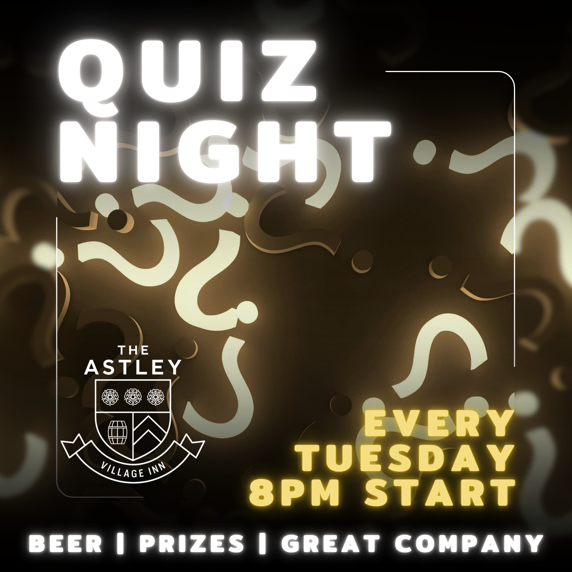 Quiz Night at Astley Village Inn
